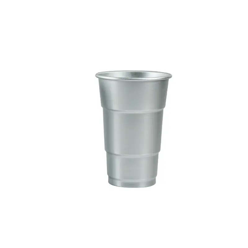 Aluminum Cup 600ml,1pc, Lightweight Metal Drinking Cup, Foldable Camping Cup, Portable Water Cup for Outdoor Travel, Hiking, Picnic, Coffee & Daily Use