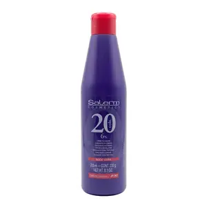 Salerm Cosmetics Cream Oxidant Volume 20 with Aloe Vera, 8.1 Ounce