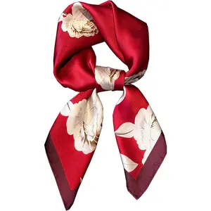 Hair Bandanas Scarf For Women Lightweight Fashion Neck Silk Satin Head Scarves For Sleeping Handbags Scarf