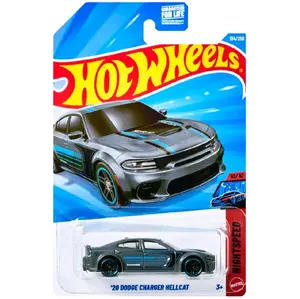 Hot Wheels 2020 Dodge Charger Hellcat Grey Diecast 1:64