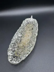 Clarity Incense Holder with Crystals and Scented Perfume Aroma Freshener