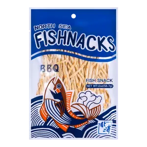 NORTH SEA Taiwanese Grilled Cod Fish Jerky Snacks - 56.7g Savory Seafood Bites