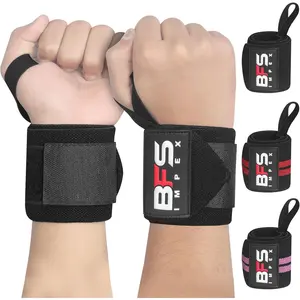 Wrist Wraps for Weightlifting,18"  Wrist Straps for Weightlifting,Weight Lifting Wrist Wraps with Thumb Loop for Curls Dips,Powerlifting Weight  Men Women
