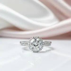 Crown Diamond Option 1Ct VVS1 Engagement Ring