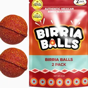 CHILEMOY Birria Balls VALUE-PACK | Authentic Mexican Seasoning | Birria Ball Bomb for Tacos, Stews, Quesabirrias, Nachos, Burritos | Spice Mix for Slow & Pressure Cookers and Stove Top