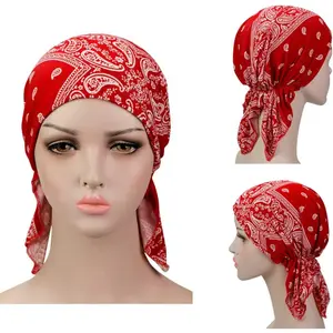 Women's 3pcs Pre-Tied Chemo Turban Beanie - Medical Fashion Beanie, Headwraps Headwear Bandana for Hair Loss Cancer Patients Hair Care (Sports & Outdoor Hats) tiktokshopspringglowup
