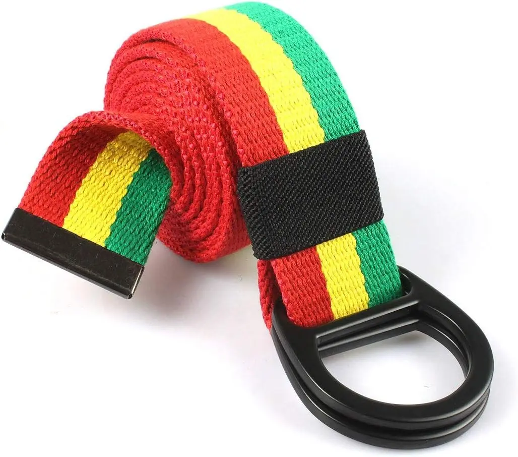Rasta Jamaican RGY Canvas Belt with Styilish Buckle