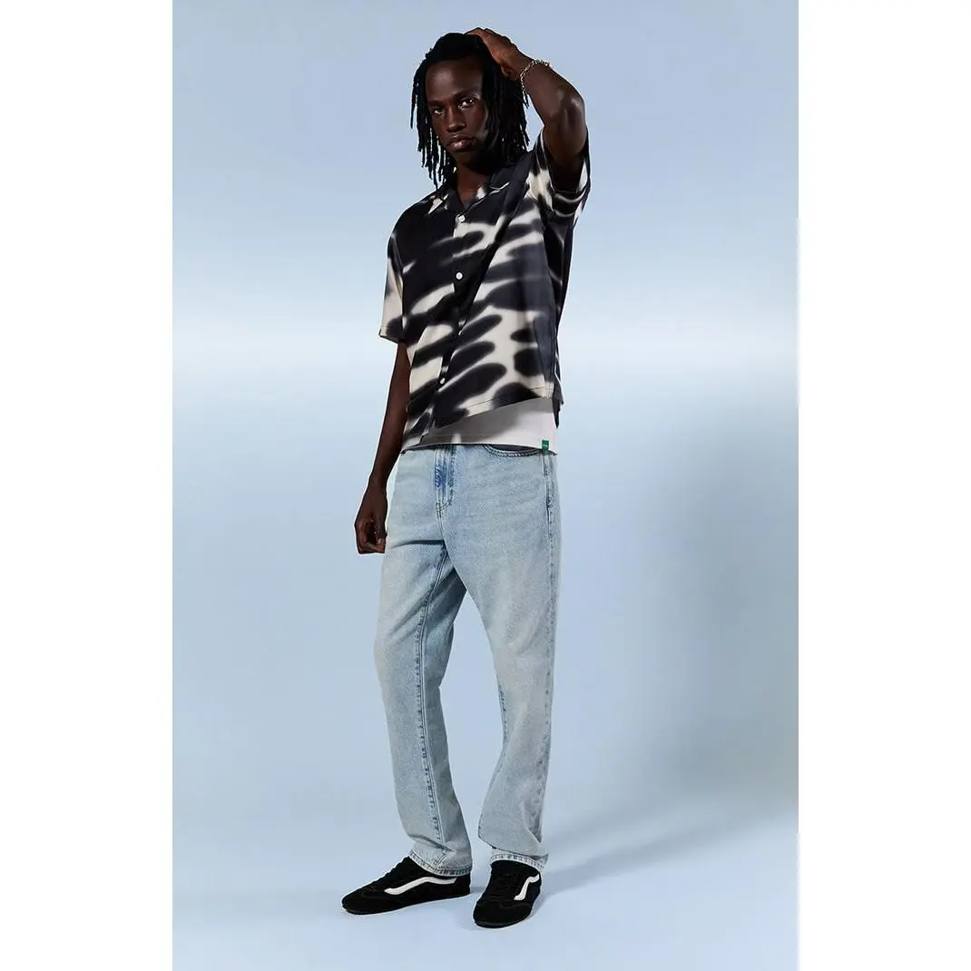 Pacsun Men's Cade Straight Jeans Light Indigo