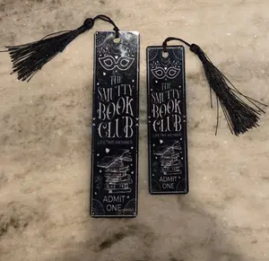 Dark Romance Metal Bookmark - Book Club 2 Sizes Available