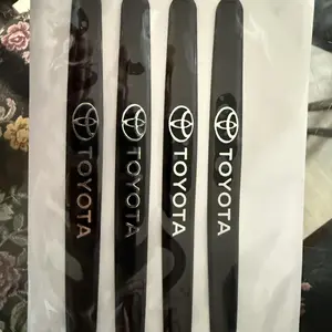 4 or 8 Pcs Car Door Handle Bowl Anti-Collision Protective Stickers for Toyota, Prius and Auris Auto Accessories