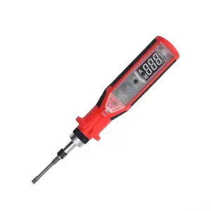 25-Piece Digital Voltage Tester Non-Contact AC Detector with Intelligent Voice Display LED Light Electrical Circuit Pen Screwdriver Bits Home Workshop Tool