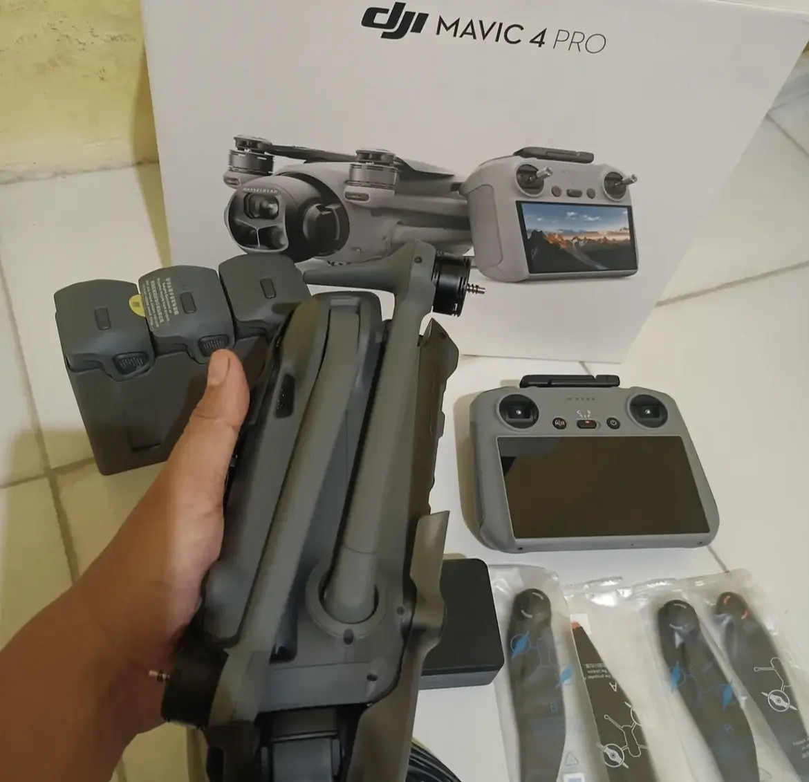 New Mavic 4 Pro Fly More Combo Complete Accessories