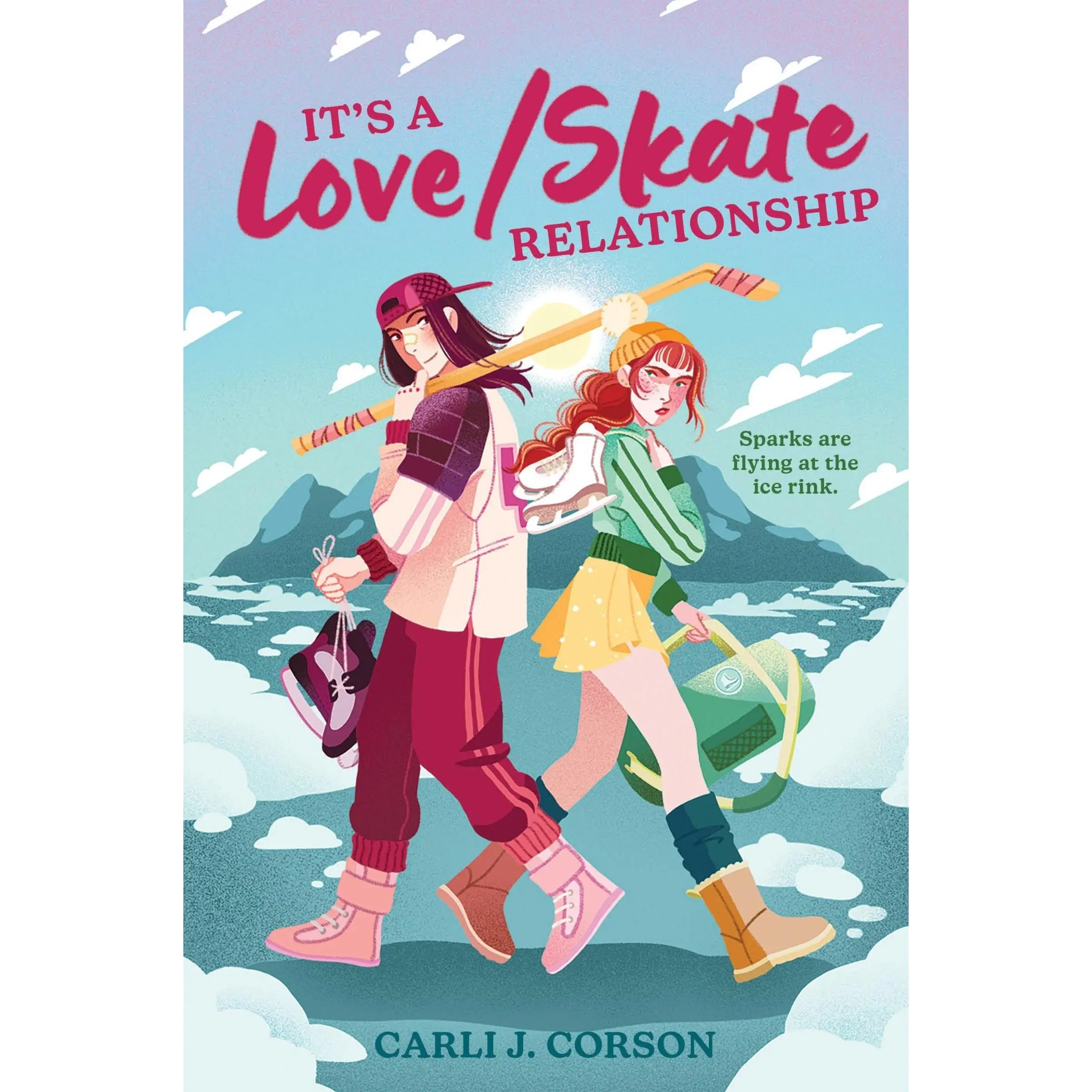 It's a Love/Skate Relationship by Carli J. Corson [Paperback Book]