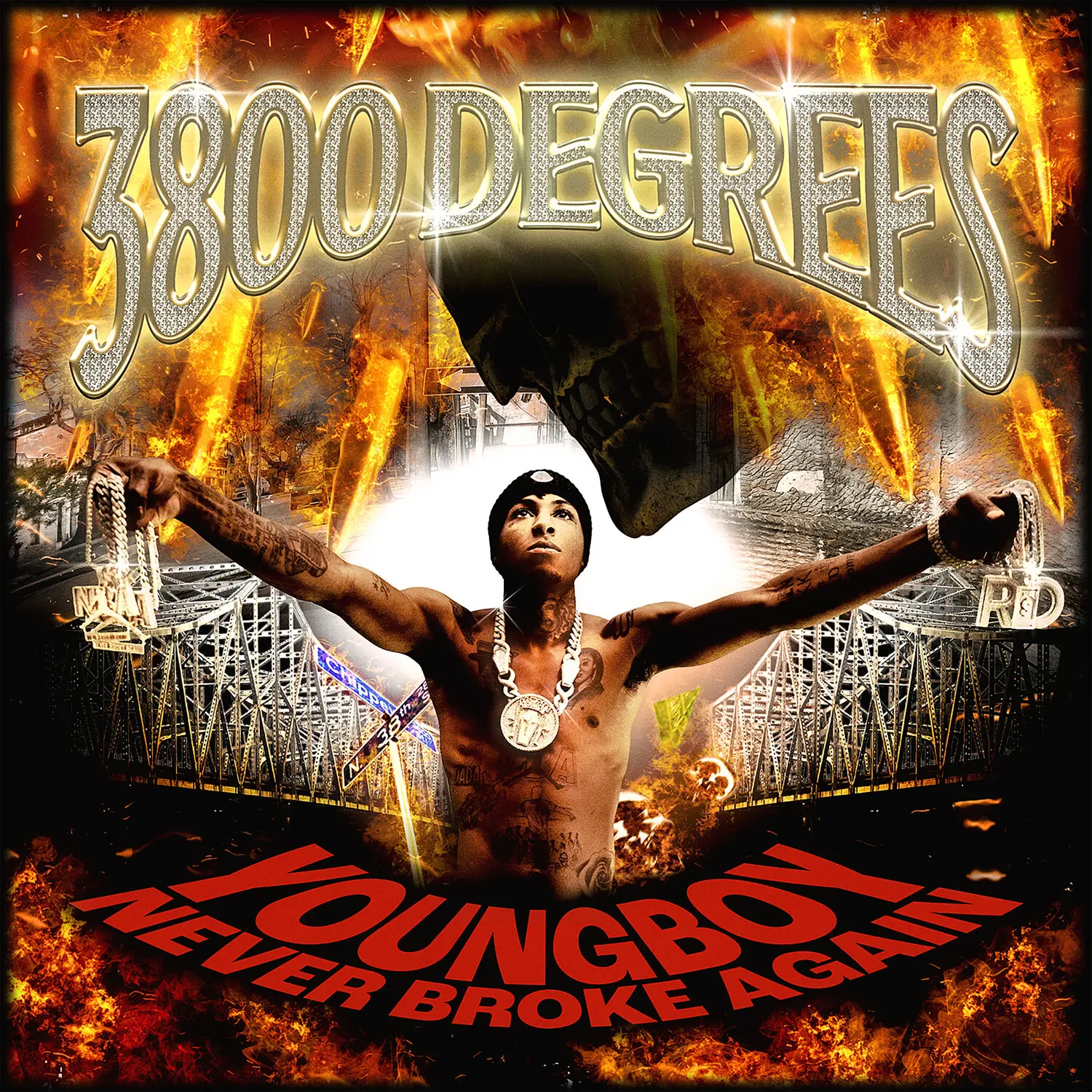 Youngboy Never Broke Again - 3800 Degrees  [COMPACT DISC - CD] Explicit