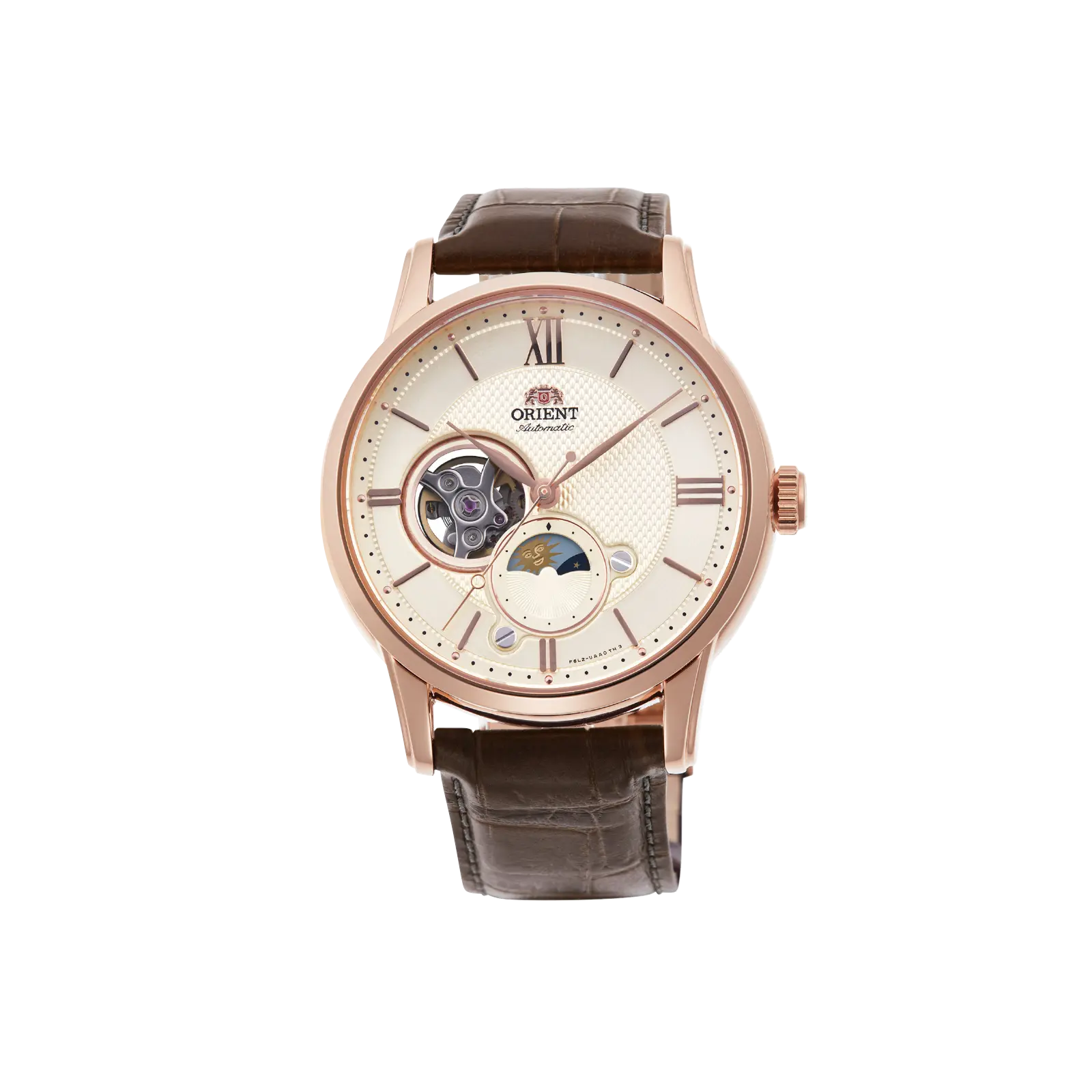 Orient Classic Open-Heart Automatic Dress Watch, 42mm Stainless Steel Case with White Dial and Sapphire Crystal, RA-AS0009S30B, Automatic Watches, Mechanical Watch