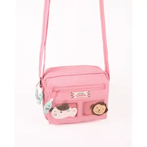 All-Aboard Crossbody (Cat and Monkey) Small