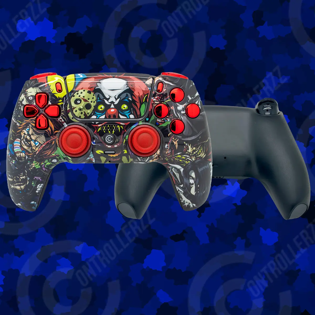 Scary Party & Red Chrome Inserts 