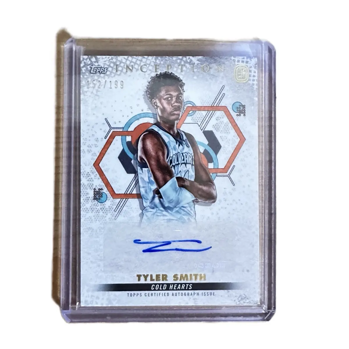 Tyler Smith 2022-23 Topps Inception OTE Auto /199 - Original Card with High Condition and Unique Design