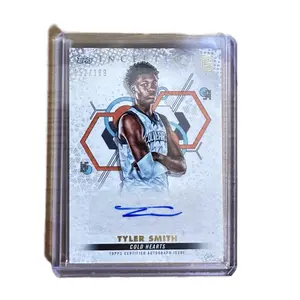 Tyler Smith 2022-23 Topps Inception OTE Auto /199 - Original Card with High Condition and Unique Design