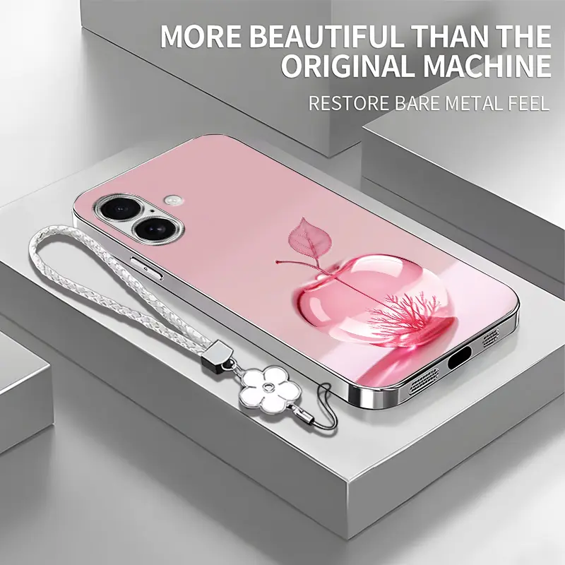 Suitable for [iPhone 16] high-end  phone case,free exquisite lanyard included.available in a variety of colors and patterns—an ideal gift for friends and family!YM99