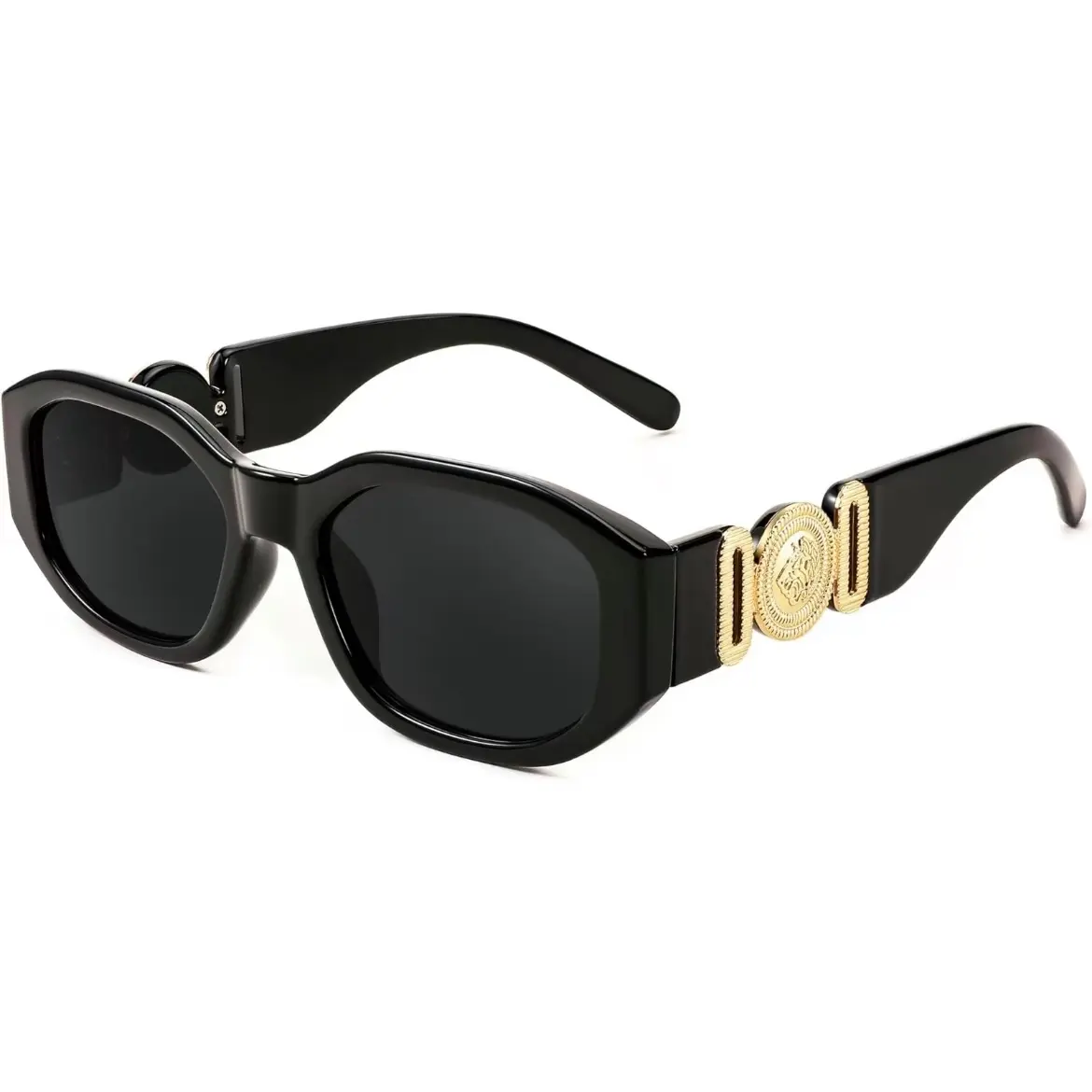Trendy Rectangle Sunglasses Mens Women Trendy Rectangle Sunglasses Mens Women