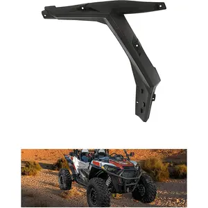 Fender Flares Mud Flaps Compatible with 2014-2024 Polaris RZR 900 / S 900/900 EPS/Trail Model UTV Mud Guards Flap Splash Guards Shield Replacement for 2879434 Black (Front Left)