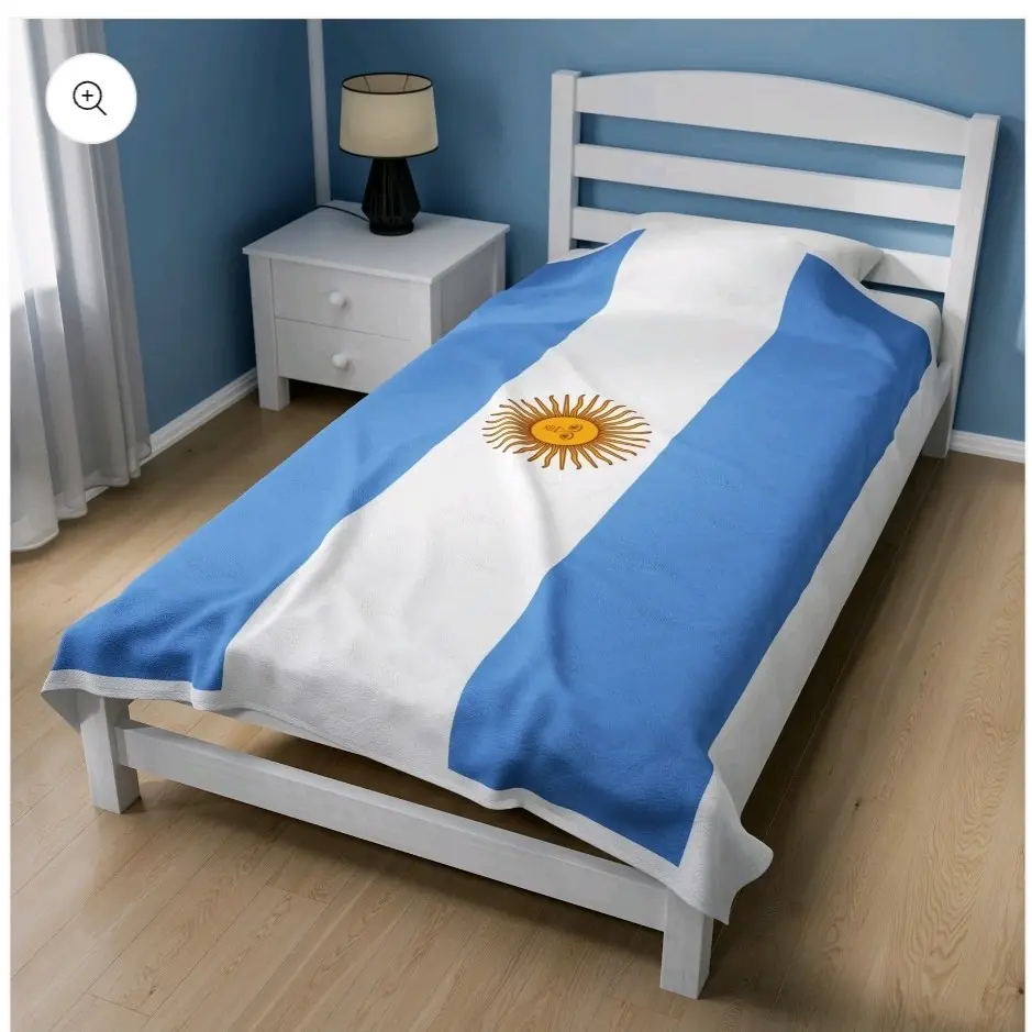 Argentina - Velveteen Plush Blanket
