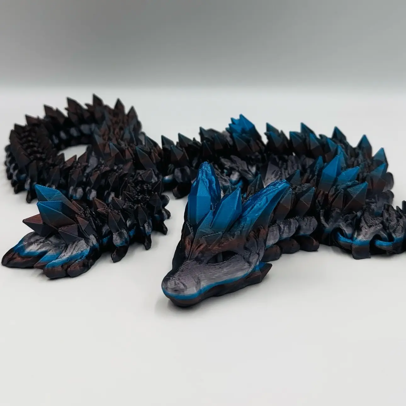 Mystery Color Large Dragon 3D Printed Decor - Unique Artistic Design for Room De...