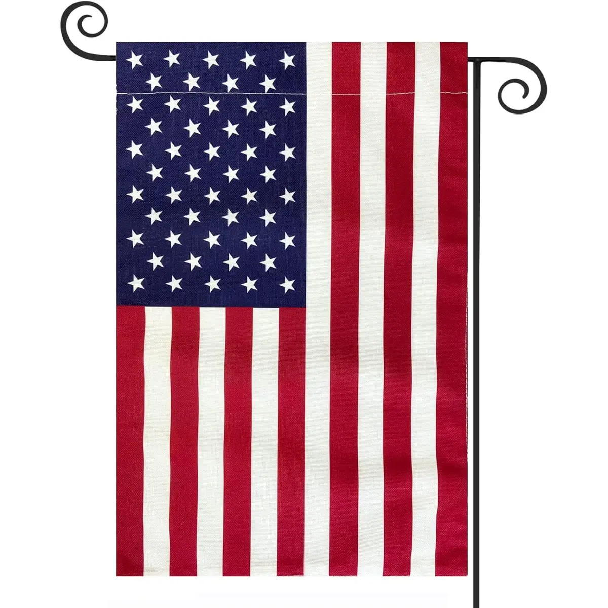 USA American Garden Flag, Patriotic Double-Sided Yard Decor, Small 12x18 Inch Flag for Outdoor & Holiday