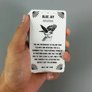 Spirit Animal Tarot Cards Deck, Beginner Friendly Oracle Card Set, Party Gift for Friends, Fortune Telling Board Game, Card Games, Tarot Card Decks
