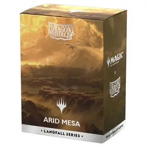 Dragon Shield: Magic the Gathering: Landfall Series: Arid Mesa (100) Dual Matt [Sleeves]