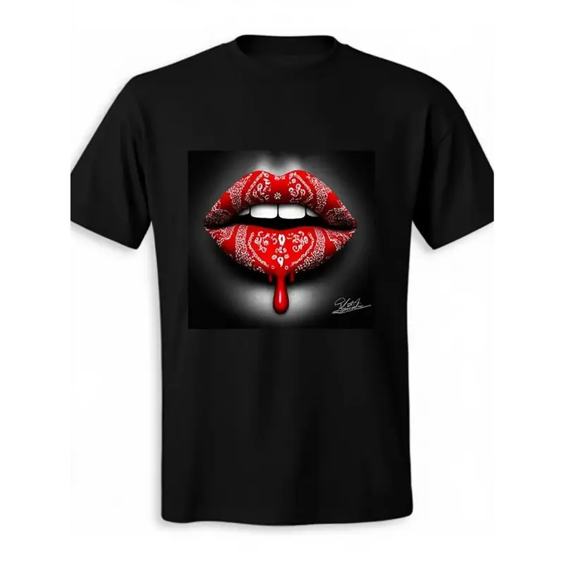 bandana shorts graphic tee - TikTok Shop