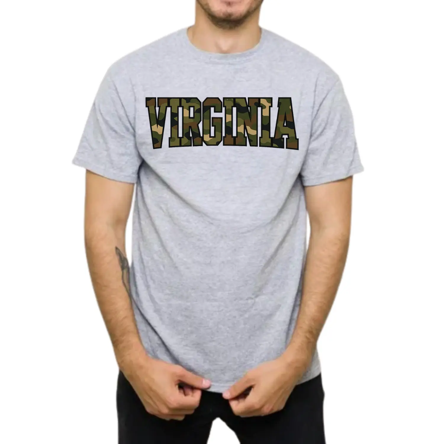 Virginia Camo T-Shirt, Sweatshirt & Hoodie | State Pride Apparel