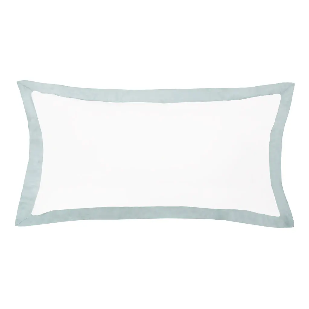 The Linden Porcelain Green Throw Pillow