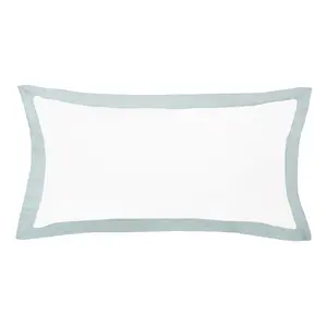 The Linden Porcelain Green Throw Pillow