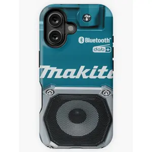 Makita Speaker iPhone Case for iPhone 16 15 14 13 12 Pro Xs Samsung S24 S23 S22 S21