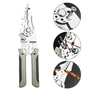 Multifunctional Wire Stripper & Crimper Pliers | Cable Cutter & Repair Tool