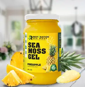 Pineapple Sea Moss Gel - Wildcrafted Jamaican Irish Moss