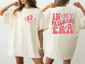 In My Pregnant Era Shirt, Expecting Mom Era Shirt, Maternity Shirt, Pregnant Mom Shirt, Pregnancy Era Shirt, In My Mom Era Shirt