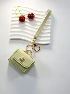 Mini Handbag Pendant, Multi-Functional Lipstick Holder Keychain, Luxury Bag Decor, Phone Bag Charm, Coin Purse Strap, Fashion Accessory