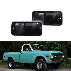 2pcs Smoked Front / Rear Side Marker lamps Lights For 1968 1969 1970 1971 1972 Chevrolet GMC C/K Trucks,Replace OEM 0849522, 0849633