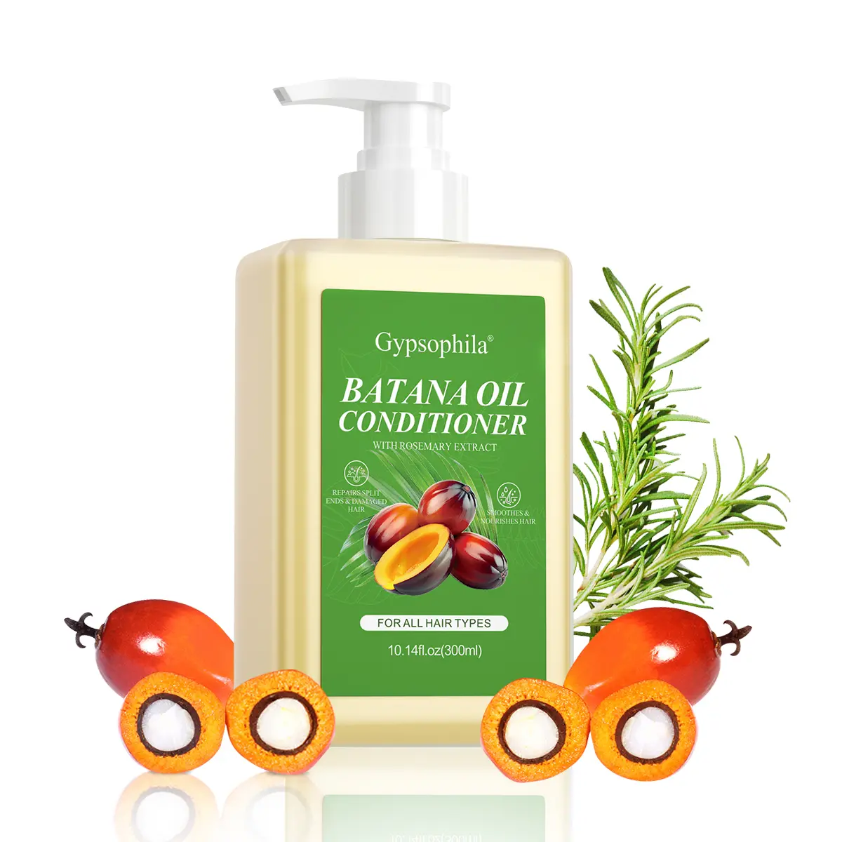 Gypsophila Batana Oil Conditioner Deep Moisture Repair & Smoothness 10.14 oz 300ml with Natural Extracts for Soft Shiny Healthy Hair Daily Haircare Hydrate Frizz  #Summervibes