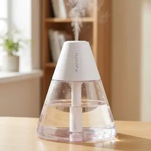 Volcano Humidifier, Mini Air Humidifier, Can add essential oil, 260ml USB Personal Desktop Humidifier for Car, Home, Office, Travel, Auto Shutoff, Ultra-Quiet#Easter Day#SummerVibes