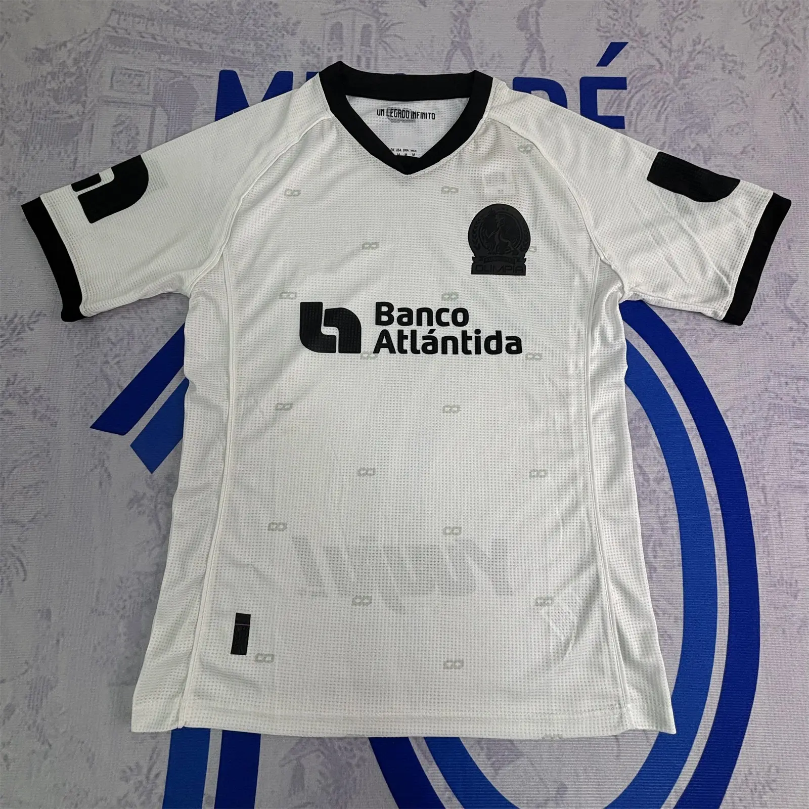 24 25 Honduras CD Olimpia Third Away Kit Short Sleeve Soccer Jersey Fans Version Breathable