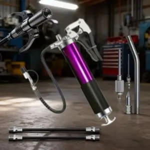 Labor Day Tool Industrial Grade Lubricating Gun Set, Ductile Structure Stable Oil Output, Multi-Scene Low Viscosity Penetration