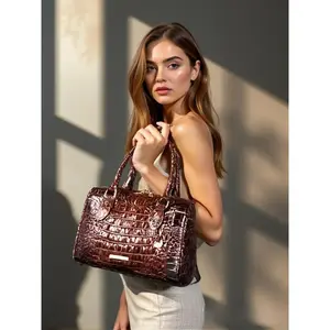Fashionable Tote Bag, Vintage Ombre Design Classic Shoulder Bag for Women, Elegant Commuter Bag