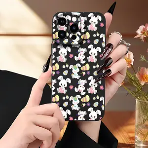A simple Easter Egg Pattern Phone Case, TPU Shockproof Full Protection Case, Suitable for iPhone 17/16/15/14/13/12/11 PRO MAX PLUS AIR E XS and PROMAX MINI, Ideal Gift for Friends and Family, MS2272