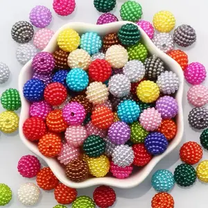 Fancy Bead Colorful 10mm Beads Assorted Colors Mix Pack of 50 for Bracelet Necklace or Pen Use Vibrant Craft Supplies DIY Beading Accessories Beading Making Beaded Edge