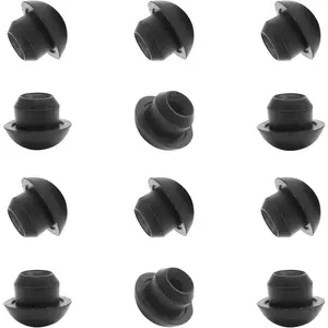 12PCS 8mm (5/16") Black Rubber Oil Filler Plugs for Floor Bottle Jack Oil Reservoir Filler Hole