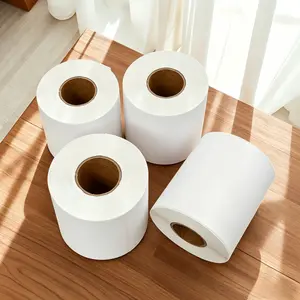 920 sheets/4 rolls affordable set, 40x30mm white thermal label, shipping packaging label, compatible with most thermal printers, used for storage, name, thank-you label printing/self-adhesive label paper for gift labels/thank-you labels